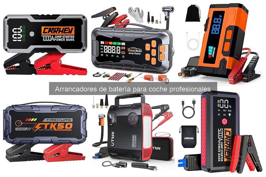 Comparativa de los Mejores Arrancadores de Batería para Coche