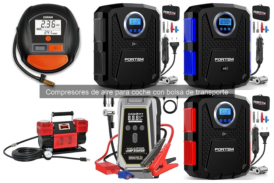 Comparativa de los Mejores Compresores de Aire para Coche