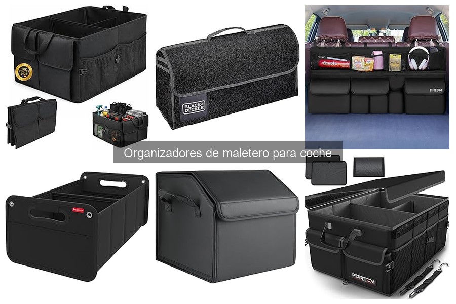 Comparativa de los Mejores Organizadores de Maletero para Coche