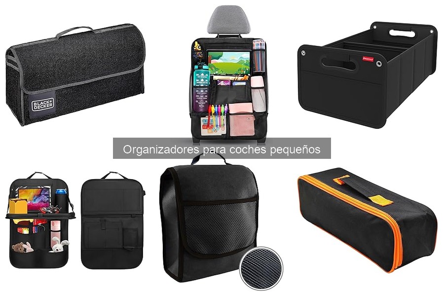 Comparativa de los Mejores Organizadores para Coches Pequeños