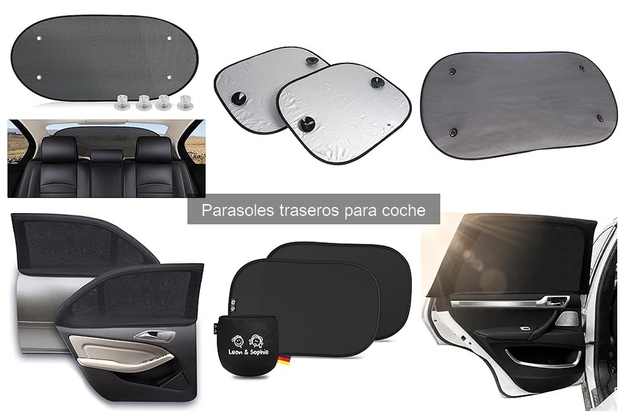 Comparativa de marcas de parasoles traseros para coche