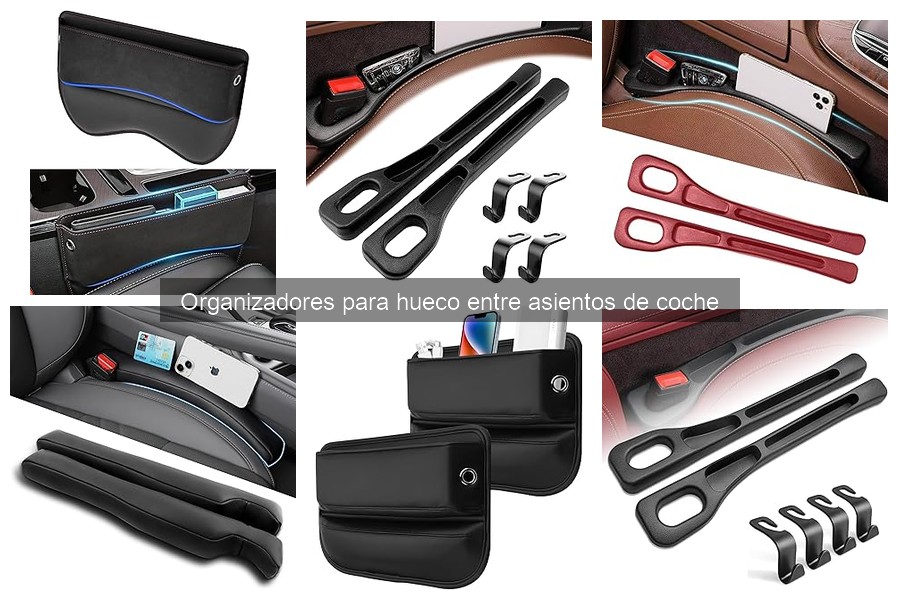 Comparativa de Organizadores para Hueco entre Asientos de Coche