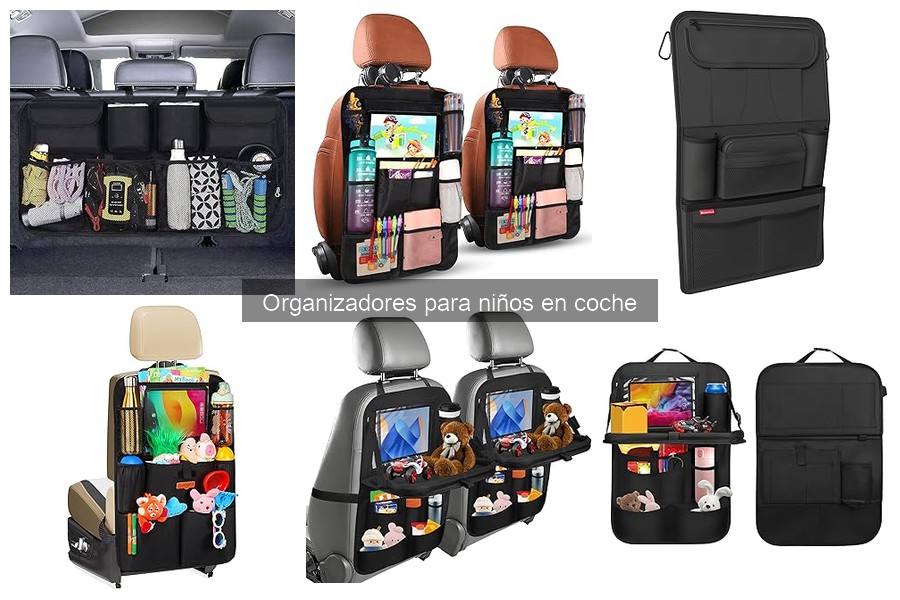 Comparativa de Organizadores para Niños en Coche