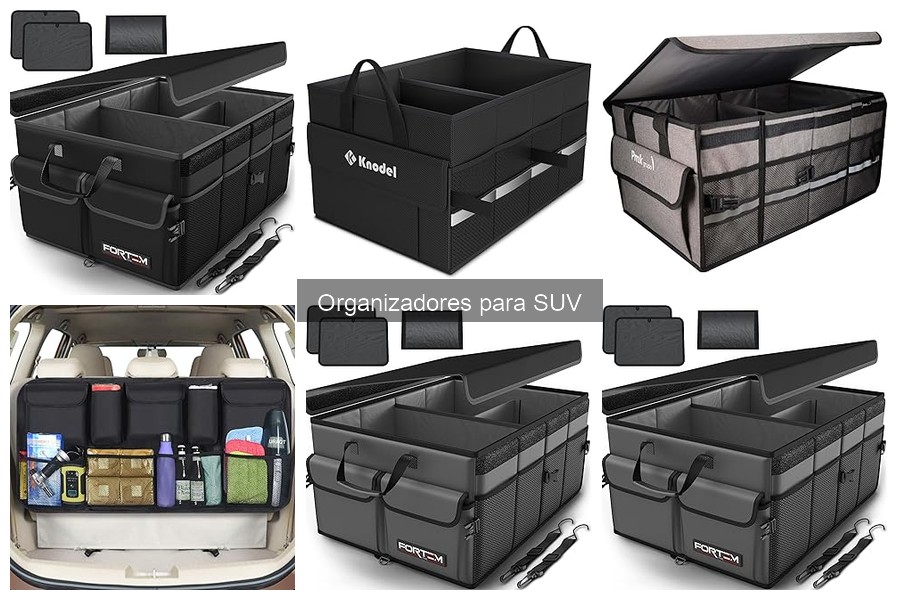 Comparativa de Organizadores para SUV y Autos Compactos