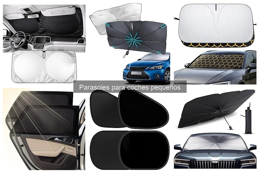 Comparativa de Parasoles Plegables y Rígidos para Coches Pequeños