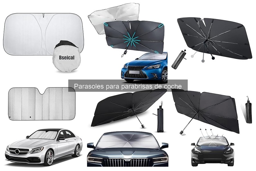 Comparativa de Parasoles Reflectantes y Absorbentes para Coche