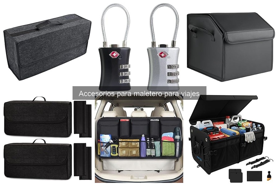Comparativa de precios de accesorios para maletero en Amazon