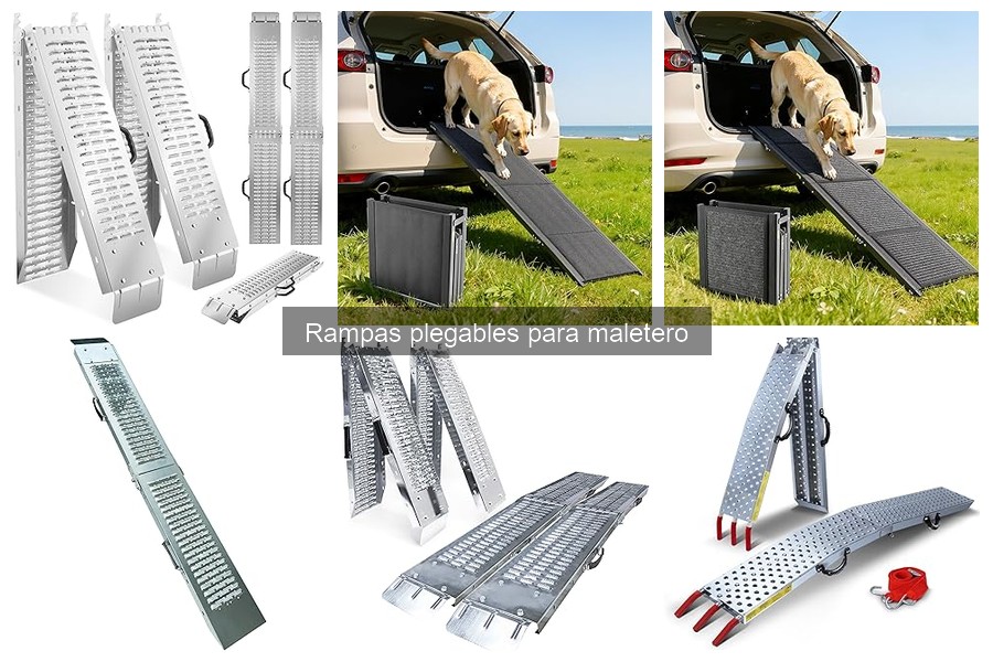 Comparativa de rampas plegables para maletero vs otras soluciones