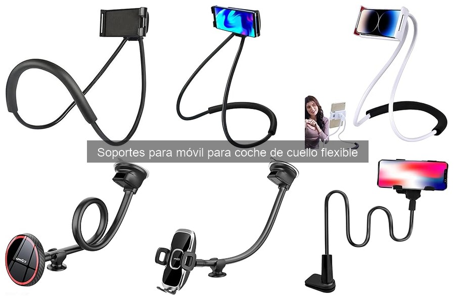 Comparativa de Soportes de Móvil de Cuello Flexible