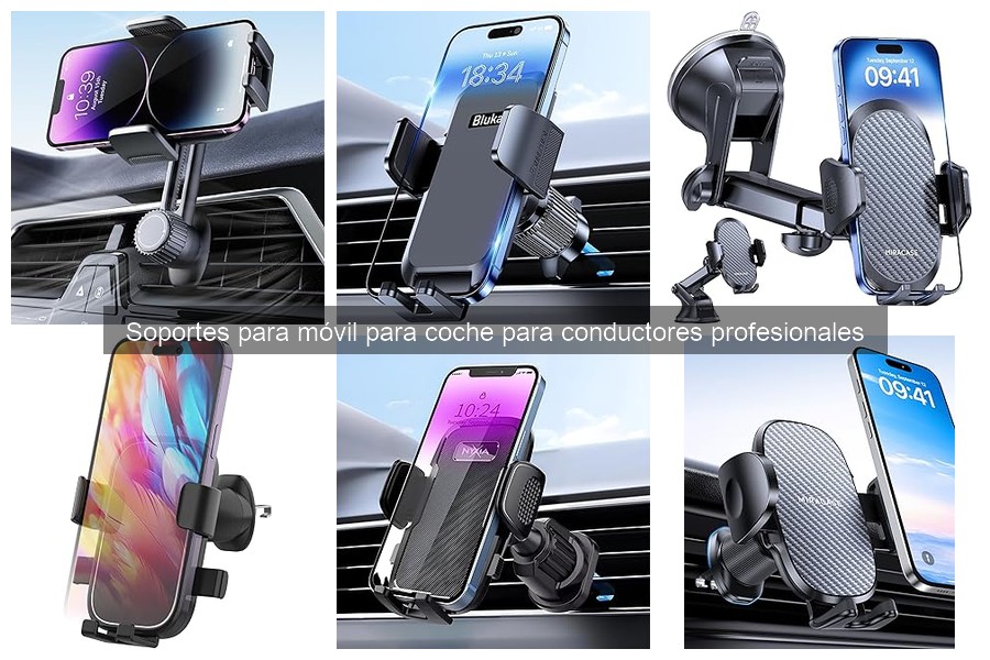 Comparativa de Soportes para Móvil para Coche: Miracase vs Blukar
