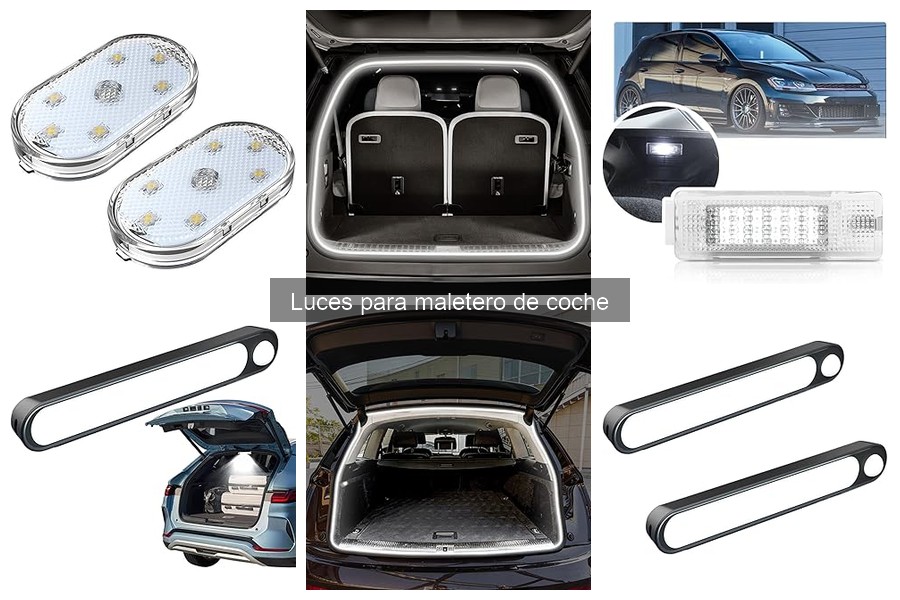Comparativa: Luces LED vs Halógenas para Maletero de Coche