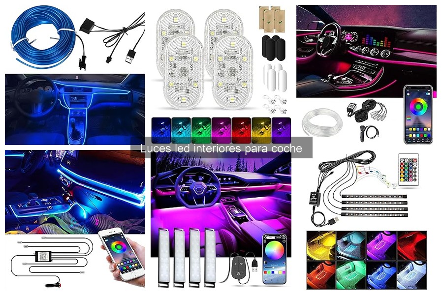 Comparativa: Luces LED vs Neón para Interiores de Coche