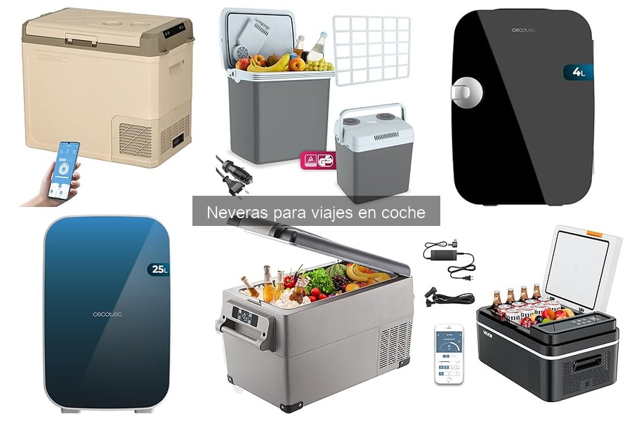 Comparativa: Neveras eléctricas vs. Compresor para viajes en coche