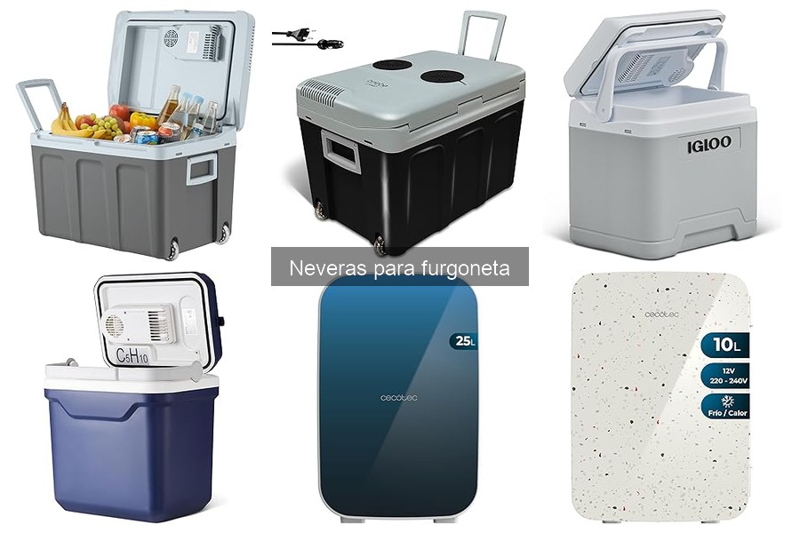 Comparativa: Neveras eléctricas vs de gas para furgoneta