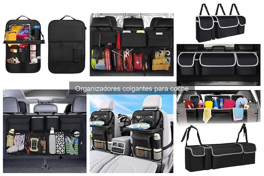 Comparativa: Organizadores Colgantes vs Otros para Coche