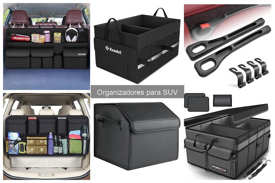Comparativa: Organizadores de bolso vs. maletero para SUV