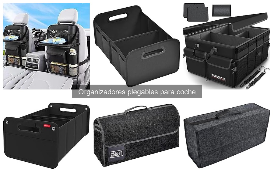 Comparativa: Organizadores de Maletero vs. Asiento para Coche