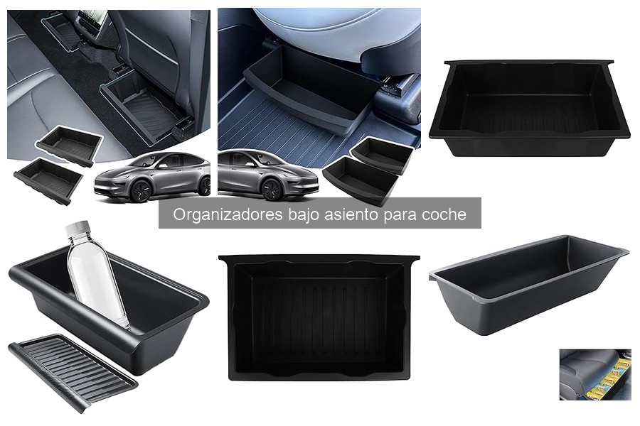 Comparativa: Organizers Bajo Asiento vs. Guantera para Coche