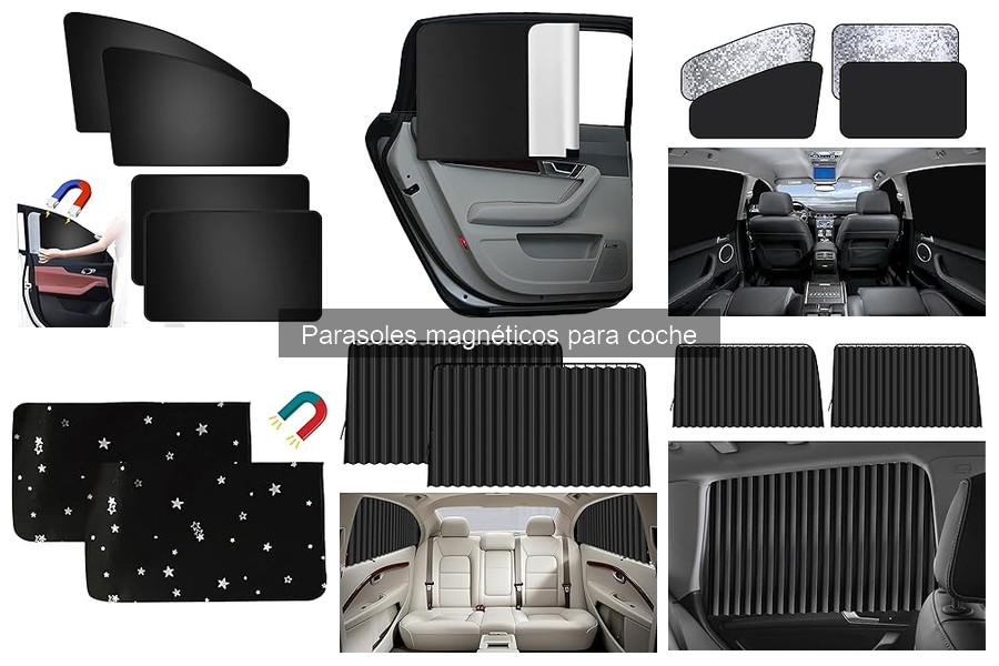 Comparativa: Parasoles Magnéticos vs Tradicionales para Coche