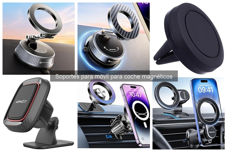 Comparativa: Soportes Magnéticos vs. Otros Tipos de Soportes para Móvil en Coche