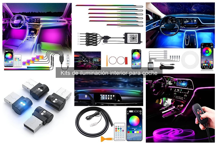Compatibilidad de Kits de Iluminación Interior para Coches