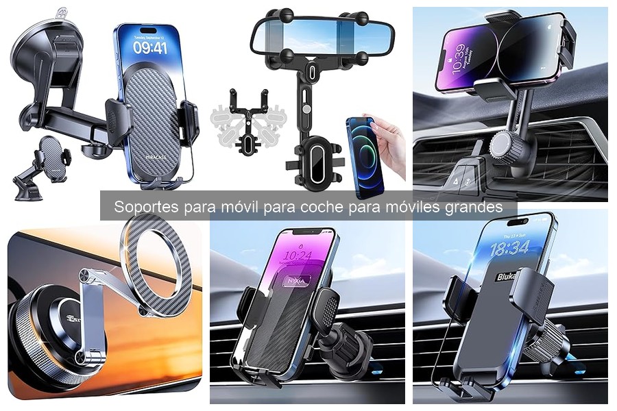 Compatibilidad de Soportes para Móvil en Coches Comunes