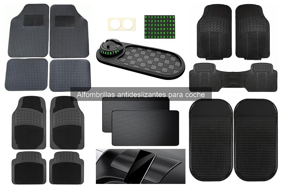 Compra alfombrillas antideslizantes para coche a buen precio