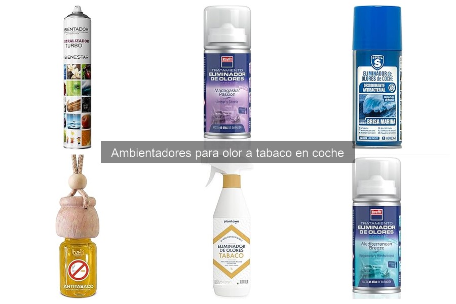 Compras Ambientadores para Olor a Tabaco en Coche