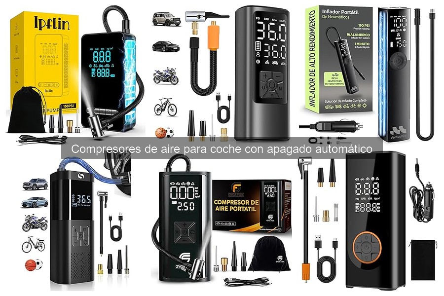 Compresores de aire para coche con apagado automático: ¿Qué son?