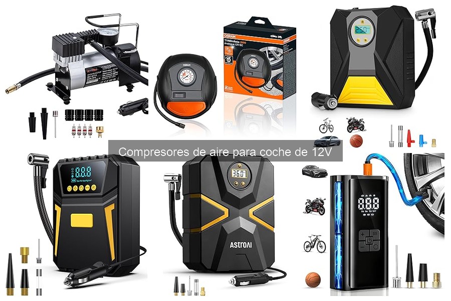 Compresores de aire para coche de 12V: ¿Qué son y cómo funcionan?