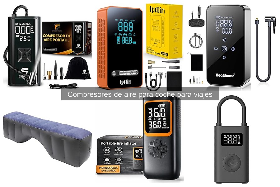 Compresores de aire para coche: eléctricos vs. manuales