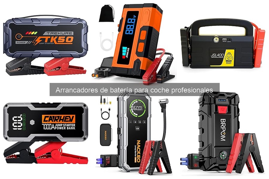 Consejos Para Cargar Arrancadores de Batería de Coche