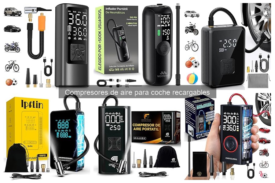Consejos para Inflar Neumáticos Correctamente con Compresor