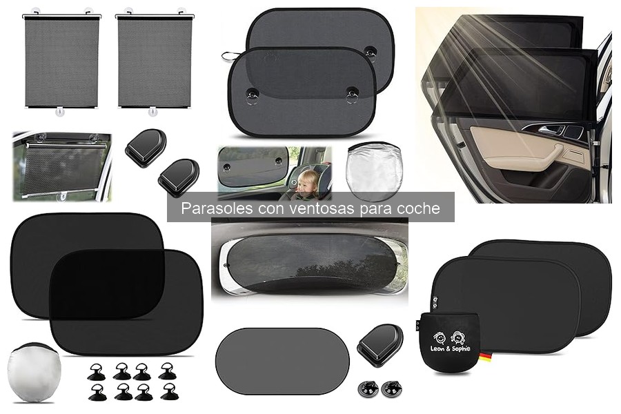Consejos para limpiar y mantener parasoles con ventosas