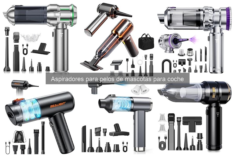 Consejos para usar aspiradores de coche con mascotas eficazmente