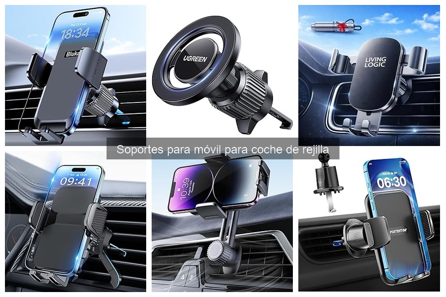 ¿Cuánto cuesta un soporte para móvil de rejilla y dónde comprarlo?