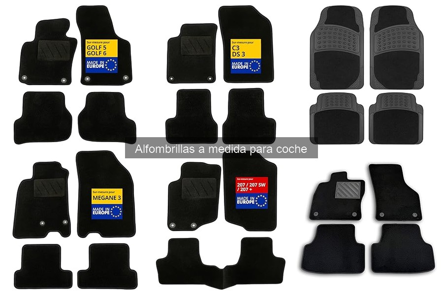 ¿Cuánto cuesta una alfombrilla a medida para coche?