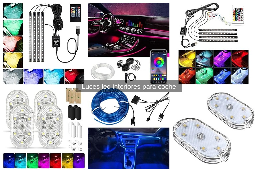 ¿Cuánto duran las luces LED interiores para coche?