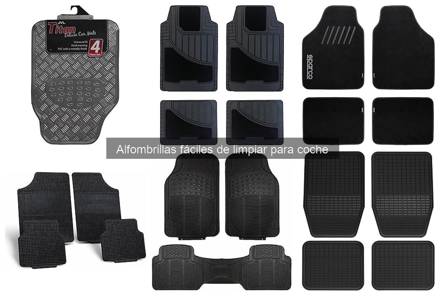 Diferencias entre Alfombrillas de Goma y Tela para Coche