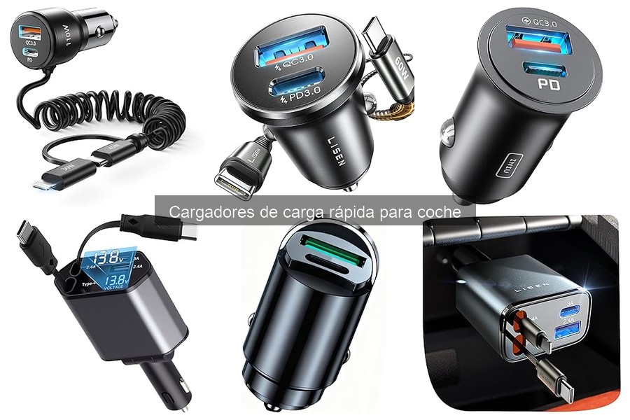 Dispositivos Compatibles con Cargadores de Carga Rápida para Coche
