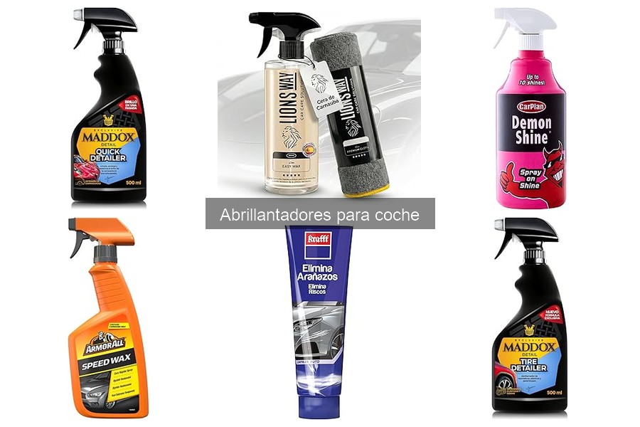 Dónde comprar abrillantadores para coche y mejores precios