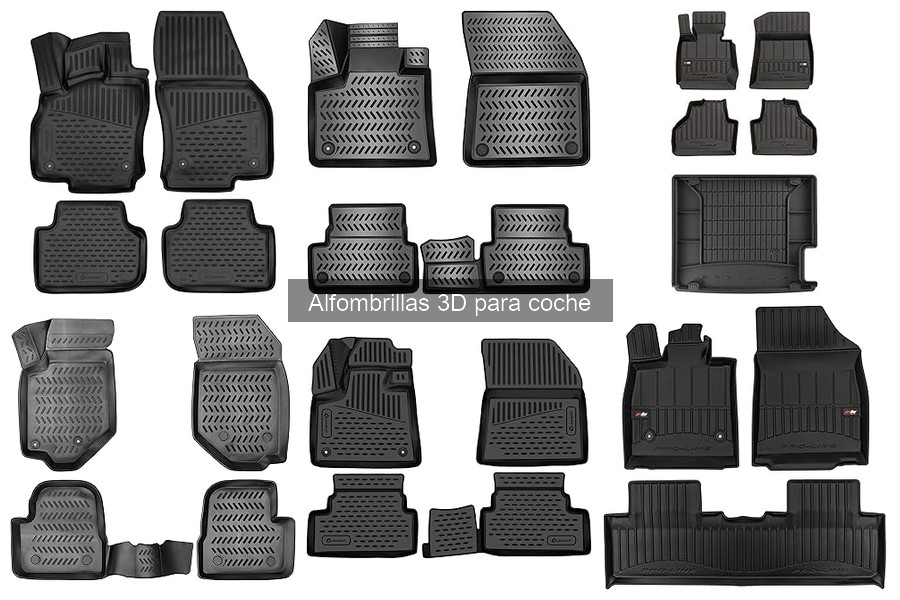 Dónde comprar alfombrillas 3D para coche al mejor precio