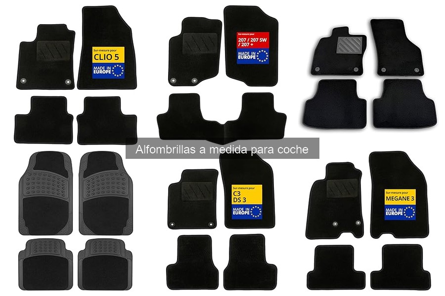 Dónde comprar alfombrillas a medida para coche fácilmente
