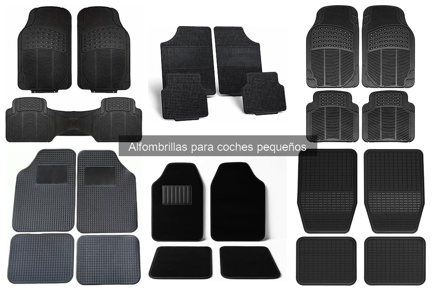 Dónde comprar alfombrillas para coches pequeños: Tiendas y consejos
