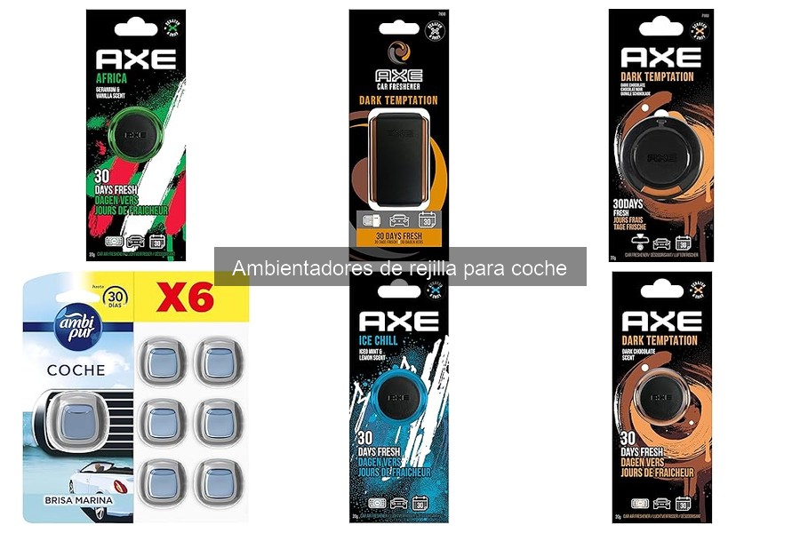 Dónde Comprar Ambientadores de Rejilla para Coche Baratos