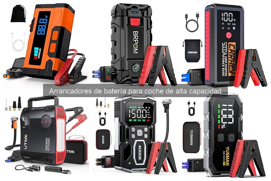 Dónde comprar arrancadores de batería de alta capacidad y precios