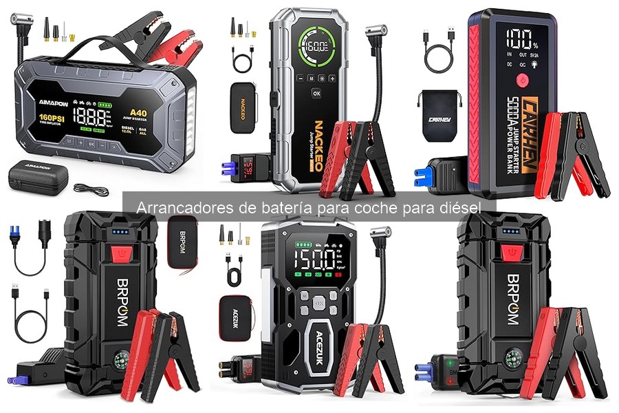 Dónde comprar arrancadores de batería diésel al mejor precio