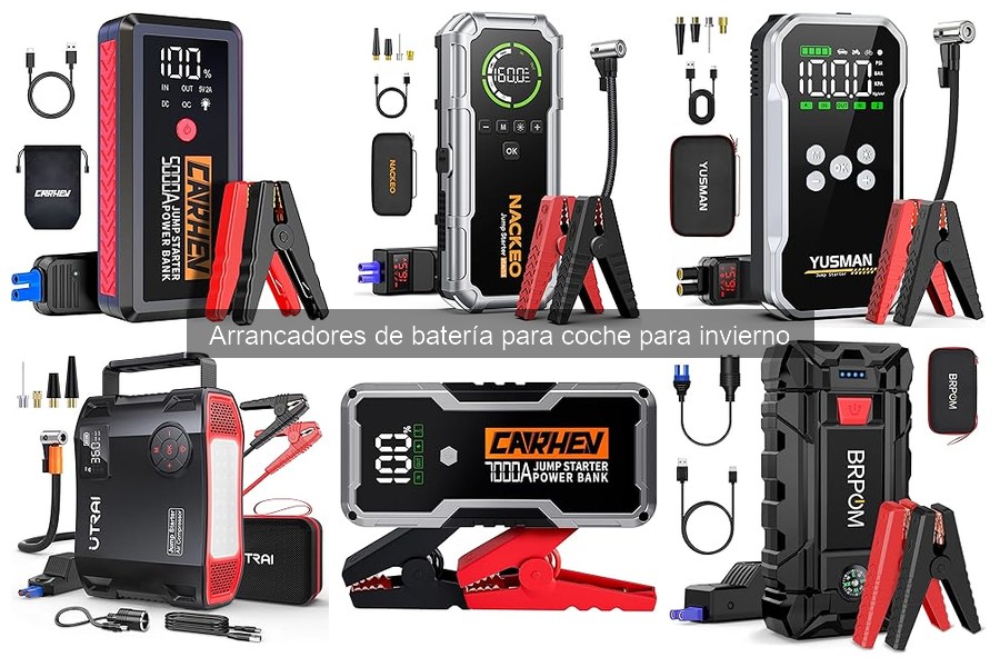 Dónde Comprar Arrancadores de Batería para Coche en Invierno