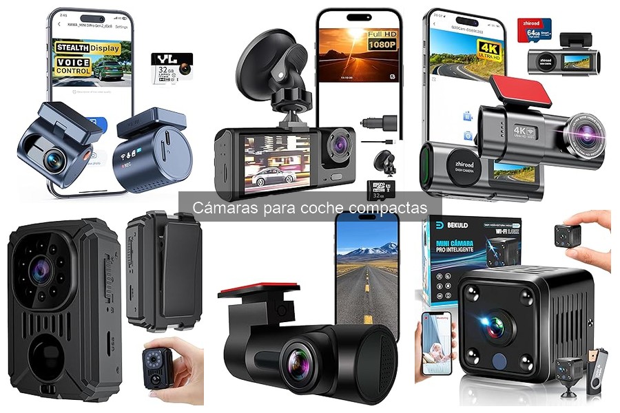 Dónde comprar cámaras para coche compactas: precios y tiendas