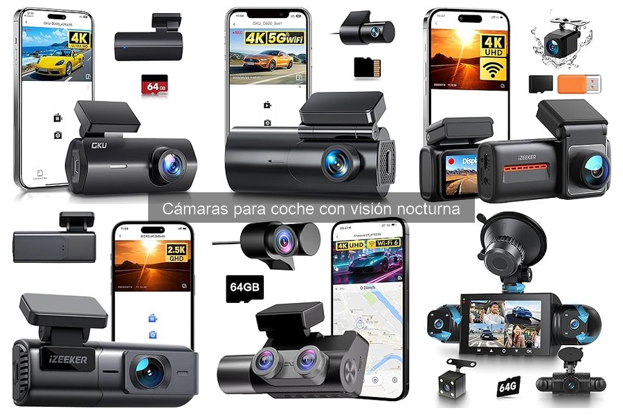 Dónde comprar cámaras para coche con visión nocturna